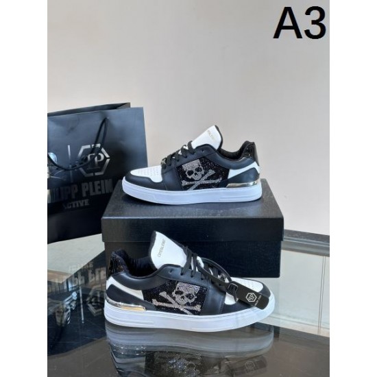 2024FW メンズ用 カジュアルシューズ PHILIPP PLEIN フィリッププレイン 売切必至 2024FW メンズ用 カジュアルシューズ PHILIPP PLEIN フィリッププレイン 売切必至