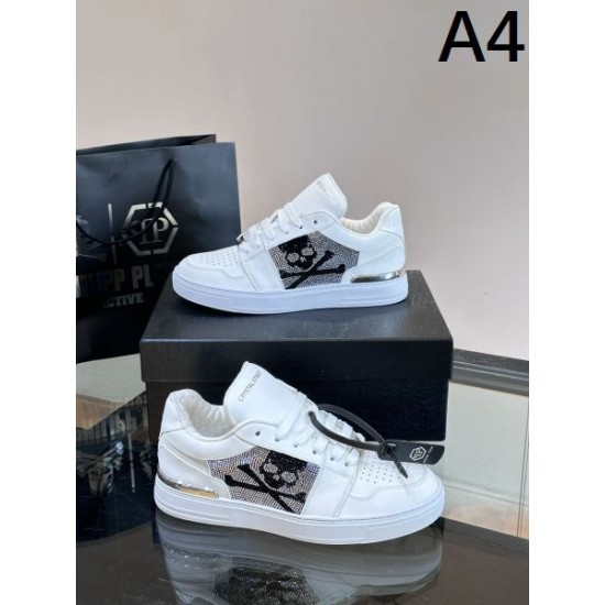 2024FW メンズ用 カジュアルシューズ PHILIPP PLEIN フィリッププレイン 売切必至 2024FW メンズ用 カジュアルシューズ PHILIPP PLEIN フィリッププレイン 売切必至
