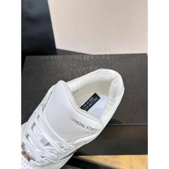 2024FW メンズ用 カジュアルシューズ PHILIPP PLEIN フィリッププレイン 売切必至 2024FW メンズ用 カジュアルシューズ PHILIPP PLEIN フィリッププレイン 売切必至