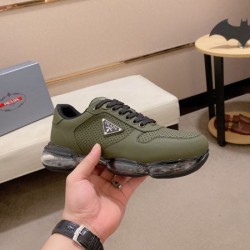 2024FW メンズ用 カジュアルシューズ PRADA プラダ 一気にオシャレ上級者