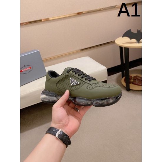 2024FW メンズ用 カジュアルシューズ PRADA プラダ 一気にオシャレ上級者 2024FW メンズ用 カジュアルシューズ PRADA プラダ 一気にオシャレ上級者