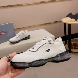 2024FW メンズ用 カジュアルシューズ PRADA プラダ 素敵なコーデは大注目