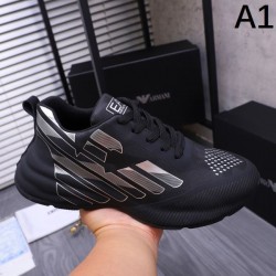2024FW メンズ用 スニーカー ARMANI アルマーニ 定番人気薄手柔らか