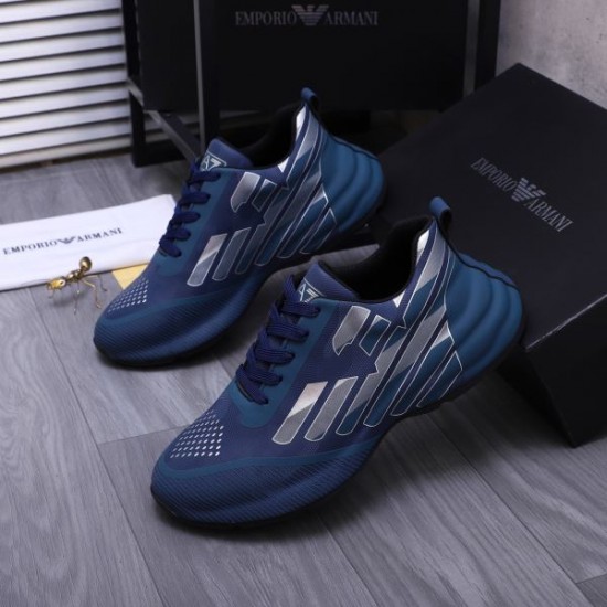 2024FW メンズ用 スニーカー ARMANI アルマーニ 定番人気薄手柔らか