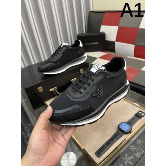 2024FW メンズ用 スニーカー ARMANI アルマーニ 数量限定奇跡の入荷