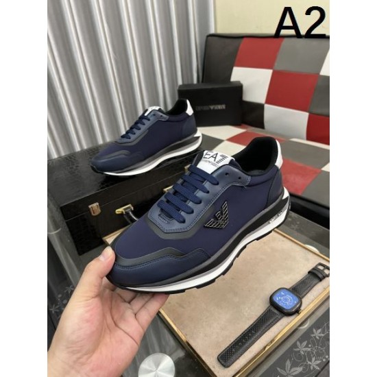 2024FW メンズ用 スニーカー ARMANI アルマーニ 数量限定奇跡の入荷