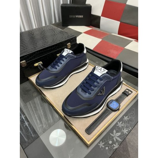 2024FW メンズ用 スニーカー ARMANI アルマーニ 数量限定奇跡の入荷