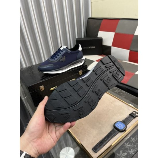 2024FW メンズ用 スニーカー ARMANI アルマーニ 数量限定奇跡の入荷