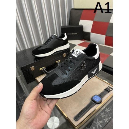 2024FW メンズ用 スニーカー ARMANI アルマーニ 秋冬で限定セール！