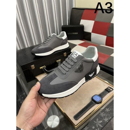 2024FW メンズ用 スニーカー ARMANI アルマーニ 秋冬で限定セール！