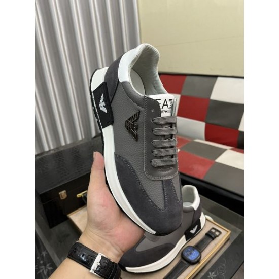 2024FW メンズ用 スニーカー ARMANI アルマーニ 秋冬で限定セール！