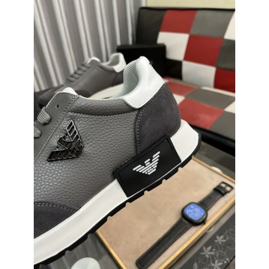 2024FW メンズ用 スニーカー ARMANI アルマーニ 秋冬で限定セール！