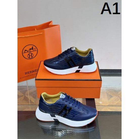 2024FW メンズ用 スニーカー HERMES エルメス 秋冬新作完売雑誌掲載