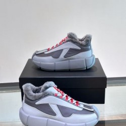 2024FW メンズ用 スニーカー PRADA プラダ 冬季新作に狙うファン殺到
