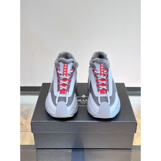 2024FW メンズ用 スニーカー PRADA プラダ 冬季新作に狙うファン殺到 2024FW メンズ用 スニーカー PRADA プラダ 冬季新作に狙うファン殺到