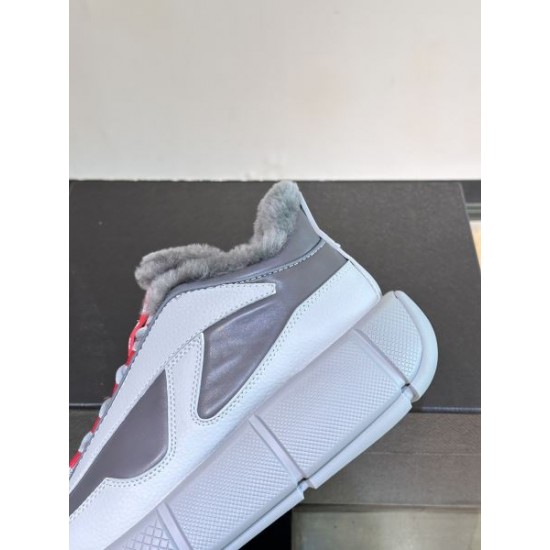 2024FW メンズ用 スニーカー PRADA プラダ 冬季新作に狙うファン殺到 2024FW メンズ用 スニーカー PRADA プラダ 冬季新作に狙うファン殺到