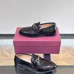 2024FW メンズ用 ビジネスシューズ FERRAGAMO サルヴァトーレ フェラガモ 在庫あり即発
