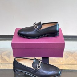 2024FW メンズ用 ビジネスシューズ FERRAGAMO サルヴァトーレ フェラガモ 在庫あり即発