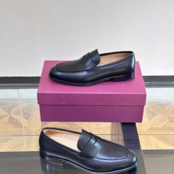 2024FW メンズ用 ビジネスシューズ FERRAGAMO サルヴァトーレ フェラガモ 最新デザイン