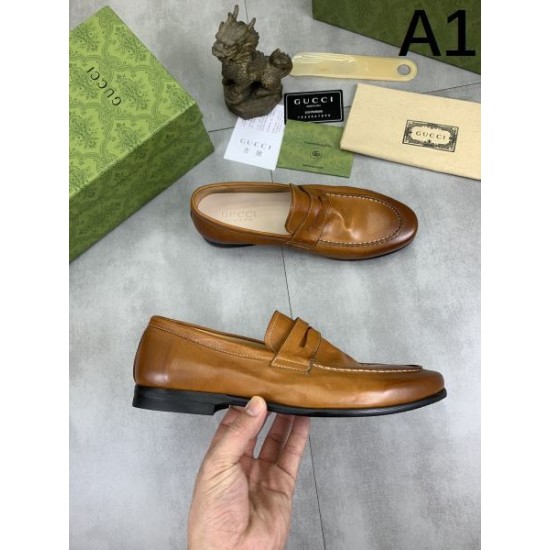 2024FW メンズ用 ビジネスシューズ GUCCI グッチ 話題沸騰中の冬季新作 2024FW メンズ用 ビジネスシューズ GUCCI グッチ 話題沸騰中の冬季新作