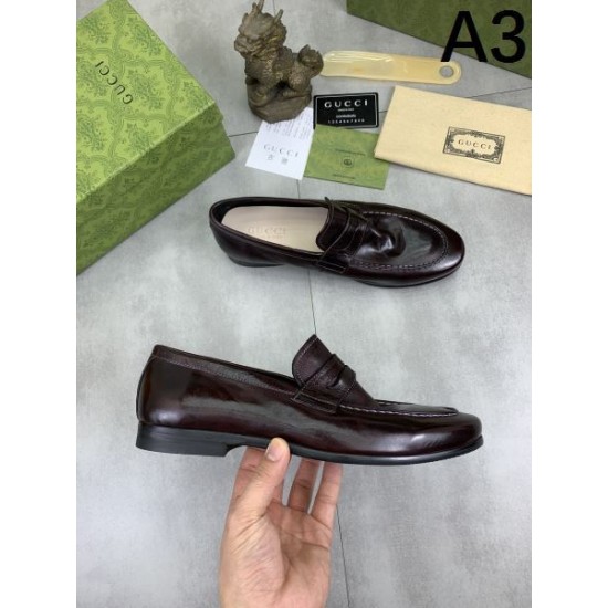 2024FW メンズ用 ビジネスシューズ GUCCI グッチ 話題沸騰中の冬季新作 2024FW メンズ用 ビジネスシューズ GUCCI グッチ 話題沸騰中の冬季新作