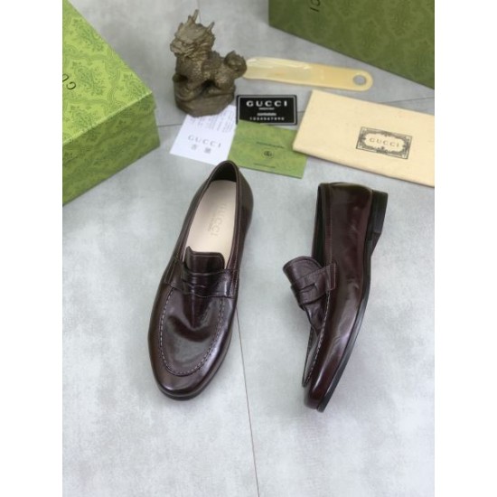 2024FW メンズ用 ビジネスシューズ GUCCI グッチ 話題沸騰中の冬季新作 2024FW メンズ用 ビジネスシューズ GUCCI グッチ 話題沸騰中の冬季新作