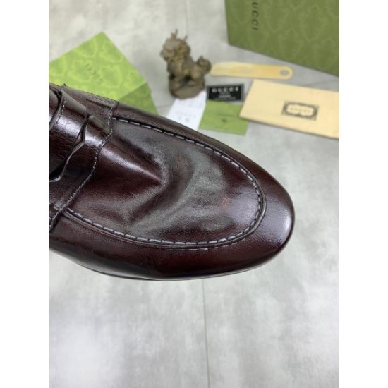 2024FW メンズ用 ビジネスシューズ GUCCI グッチ 話題沸騰中の冬季新作 2024FW メンズ用 ビジネスシューズ GUCCI グッチ 話題沸騰中の冬季新作