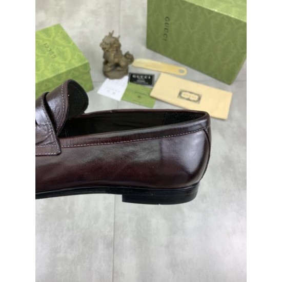 2024FW メンズ用 ビジネスシューズ GUCCI グッチ 話題沸騰中の冬季新作 2024FW メンズ用 ビジネスシューズ GUCCI グッチ 話題沸騰中の冬季新作