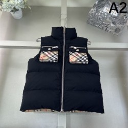 2024FW 綿入れベスト BURBERRY バーバリー 【激安】高級品通販