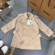 2024FW コート BURBERRY バーバリー 個性的な印象に仕上がり 2024FW コート BURBERRY バーバリー 個性的な印象に仕上がり