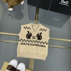 2024FW チョッキのセーター DOLCE＆GABBANA ドルチェ＆ガッバーナ ロゴが美しい