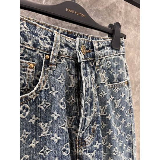 LOUIS VUITTON ルイヴィトン ジーパン 2024FW 圧倒的な支持率 LOUIS VUITTON ルイヴィトン ジーパン 2024FW 圧倒的な支持率