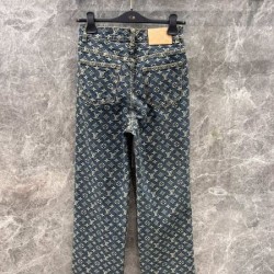 LOUIS VUITTON ルイヴィトン ジーパン 2024FW 大人っぽい質感