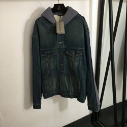 BALENCIAGA バレンシアガ デニムのコート 2024FW 新作数量限定セール