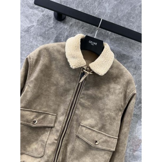 CELINE セリーヌ コート 2024FW とっても冬らしいアイテム