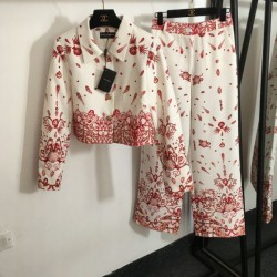 DOLCE＆GABBANA ドルチェ＆ガッバーナ 上下セット 2024FW 秋冬新人気ブランド