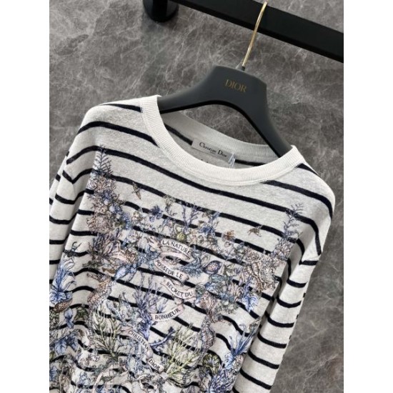 DIOR ディオール 長袖ニット 2024FW 先シーズンに引き続き新品 DIOR ディオール 長袖ニット 2024FW 先シーズンに引き続き新品