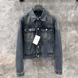 DIOR ディオール デニムのコート 2024FW 秋冬季超人気手元在庫あり