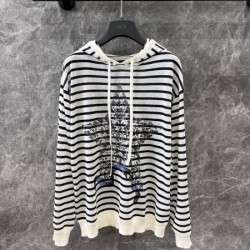 DIOR ディオール 長袖ニット 2024FW 上品カジュアルな雰囲気に