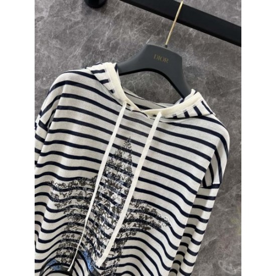 DIOR ディオール 長袖ニット 2024FW 上品カジュアルな雰囲気に DIOR ディオール 長袖ニット 2024FW 上品カジュアルな雰囲気に