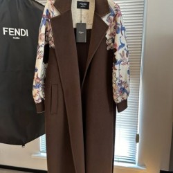 FENDI フェンデイ コート 2024FW 手持ち在庫あり海外セレブ愛用
