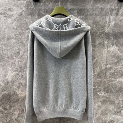 GUCCI グッチ ニットカーディガン 2024FW 若々しい印象や元気よく見える