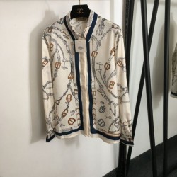 HERMES エルメス 長袖シャツ 2024FW 愛用者多数になる冬季新作