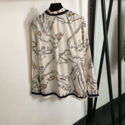 HERMES エルメス 長袖シャツ 2024FW 愛用者多数になる冬季新作