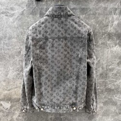 LOUIS VUITTON ルイヴィトン デニムのコート 2024FW 大人っぽく見せてくれ