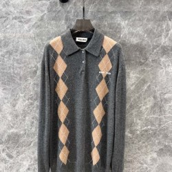 MIU MIU ミュウミュウ プルオーバーニット 2024FW 先着順早い者勝ち限定