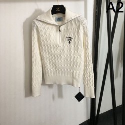 PRADA プラダ 長袖ニット 2024FW 夢中になる冬季新作が続出