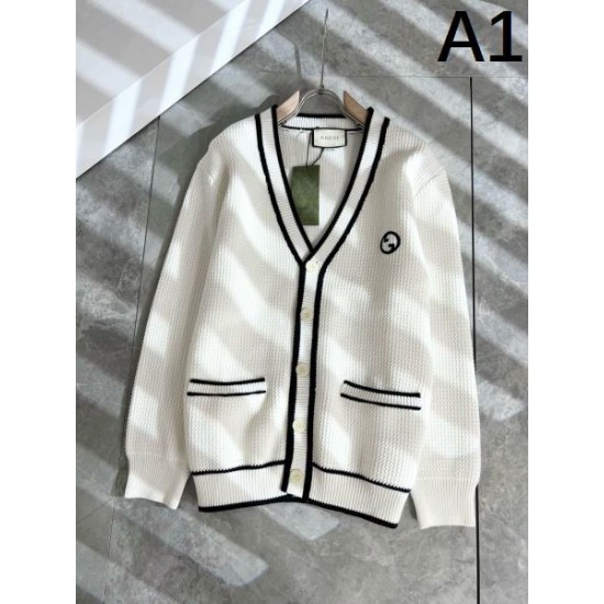 2024FW GUCCI グッチ 素敵デザイン未入荷ブランド ニットカーディガン 2024FW GUCCI グッチ 素敵デザイン未入荷ブランド ニットカーディガン