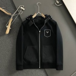 2024FW PRADA プラダ 最新先取りおしゃれなロゴ入り コート