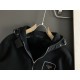 2024FW PRADA プラダ 最新先取りおしゃれなロゴ入り コート